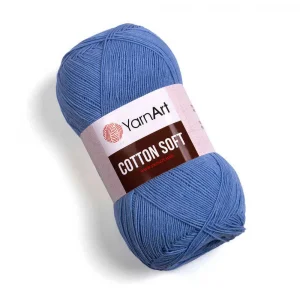 Пряжа YarnArt Cotton Soft 15 (светло-синий)