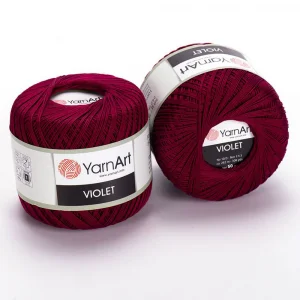 Пряжа YarnArt Violet 112 (вишневый)