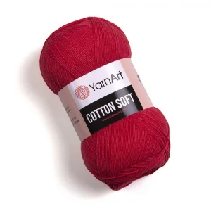 Пряжа YarnArt Cotton Soft 26 (красный)