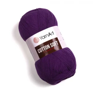 Пряжа YarnArt Cotton Soft 50 (слива)
