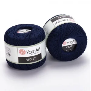 Пряжа YarnArt Violet 66 (темно-синий)