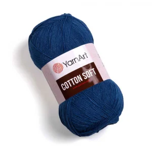 Пряжа YarnArt Cotton Soft 17 (темно-синий)