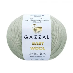 Пряжа Gazzal Baby Wool 817 (св.серый)