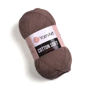 Пряжа YarnArt Cotton Soft 71 (светло-коричневый)