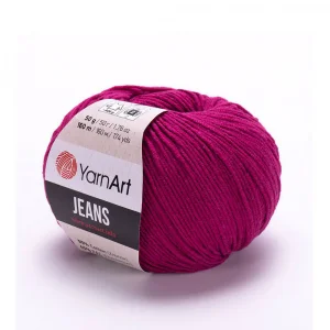 Пряжа YarnArt Jeans 91 (ягодный)