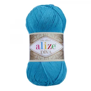 Пряжа Alize Diva 245 (голубой сочи)