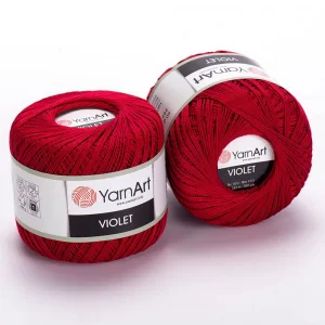 Пряжа YarnArt Violet 5020 (темно-красный)