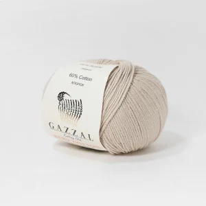Пряжа Gazzal Baby Cotton 3446 (св.бежевый)