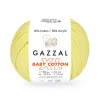 Пряжа Gazzal Baby Cotton XL 3413XL (светло-желтый)