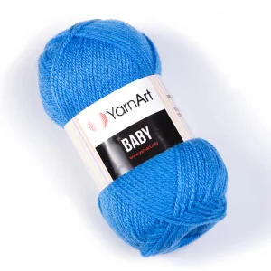 Пряжа YarnArt Baby 600 (синий)