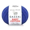 Пряжа Gazzal Baby Cotton 3421 (василек)