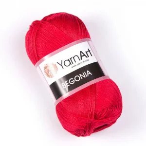 Пряжа YarnArt Begonia 6328 (красный)