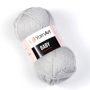 Пряжа YarnArt Baby 855 (холодный серый)
