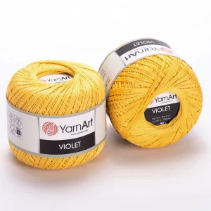 Пряжа YarnArt Violet 4653 (желтый)