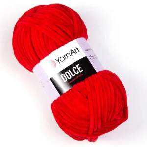 Пряжа YarnArt Dolce 748 (красный)