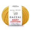 Пряжа Gazzal Baby Cotton 3447 (шафран)