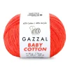 Пряжа Gazzal Baby Cotton 3459 (коралловый)