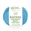Пряжа Gazzal Organic Baby Cotton 424 (бирюза)