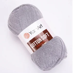 Пряжа YarnArt Cotton Soft 46 (серый)