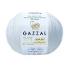 Пряжа Gazzal Baby Wool XL 801XL (белый)