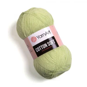 Пряжа YarnArt Cotton Soft 11 (фисташка)