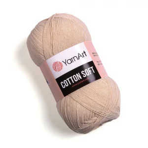 Пряжа YarnArt Cotton Soft 5 (светлый беж)